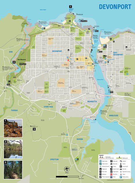 Devonport, Tasmania Australia map by Visualvoice | Avenza Maps