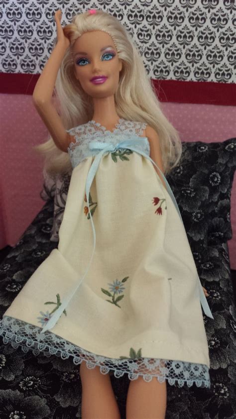 Barbie Clothes Cute Floral Nightgown Fits Barbie Disney | Etsy | Cute ...