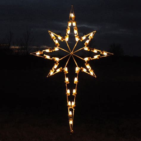 Holiday Lighting Specialists 4.75-ft Star Of Bethlehem Outdoor Christmas Decoration with LED ...