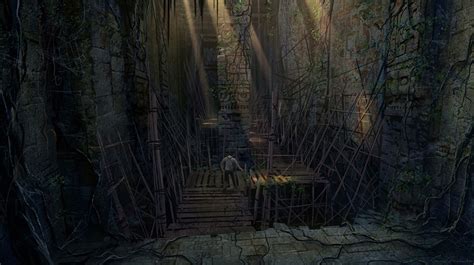 Underground Passage Scaffolding - Characters & Art - Uncharted: Drake's Fortune