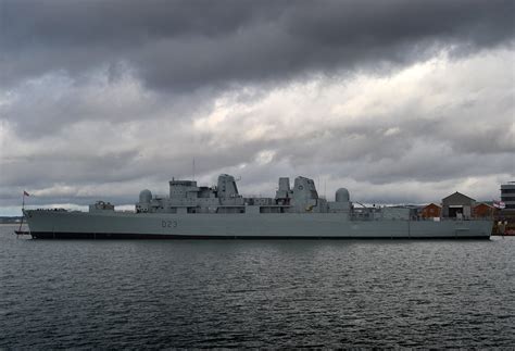 HMS Bristol | The Royal Navy's training & accommodation ship… | Flickr