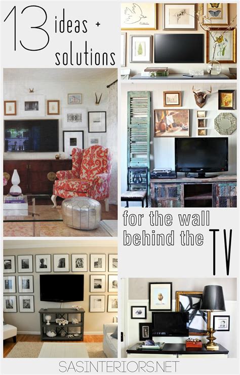 Ideas + Solutions for the Wall Behind the TV – Jenna Burger Design – Interior Design ...