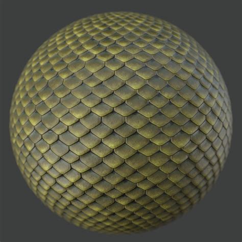 Dragon Scales PBR Material – Free PBR Materials