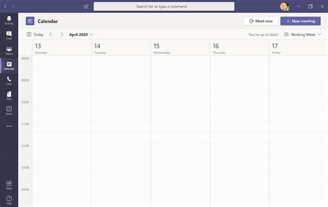 How to Use a Microsoft Teams Calendar