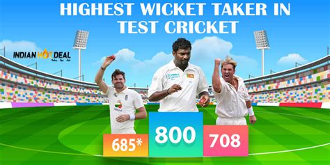 List of the Top 10 Highest Wicket Taker in Test Cricket