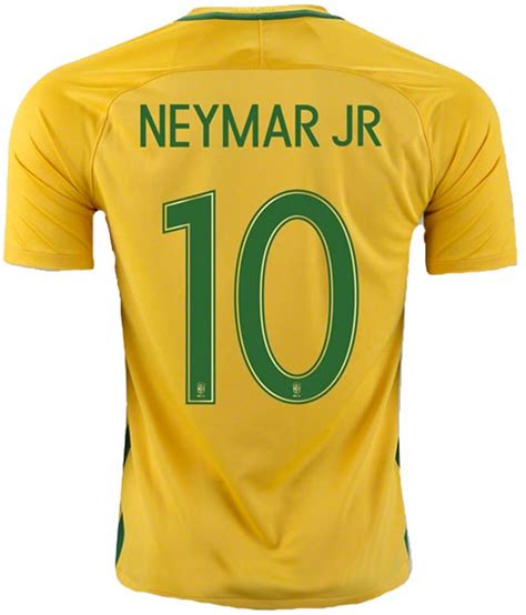 NIKE BRAZIL 2016 MENS NEYMAR HOME JERSEY - Soccer Plus