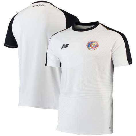 Costa Rica National Team New Balance 2018 Away Replica Jersey – White