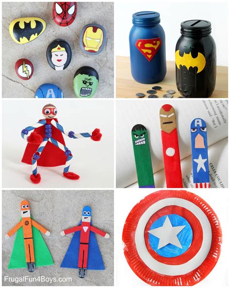 Superhero Week! Crafts, Activities, and Learning Activities - Frugal Fun For Boys and Girls