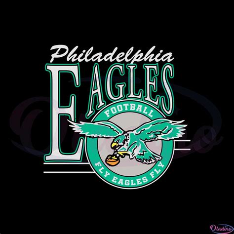 Philadelphia Fly Eagles Fly Vintage Philadelphia Eagle Svg