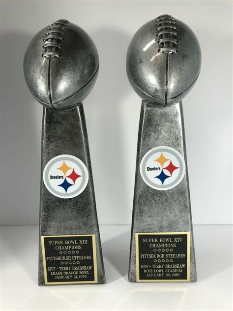 Pittsburgh Steelers 6X Super Bowl Champions Lombardi Style | Etsy