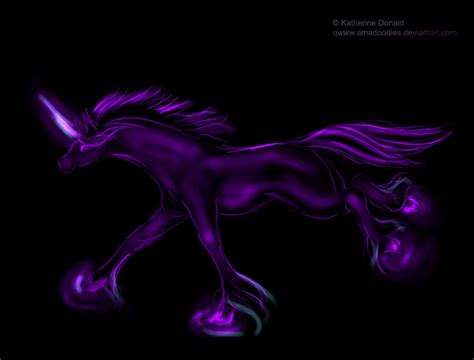 Purple Unicorn - speedpaint by Amadoodles on DeviantArt