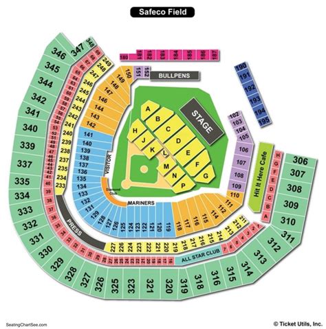 Safeco Field Seating Chart