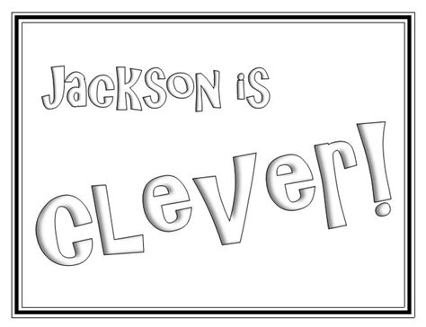 31 Printable Name Coloring Pages / Color Your Name / Custom / | Etsy