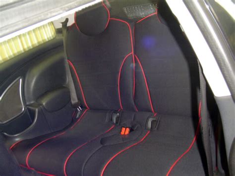 Mini Cooper Convertible Back Seat Covers - Velcromag