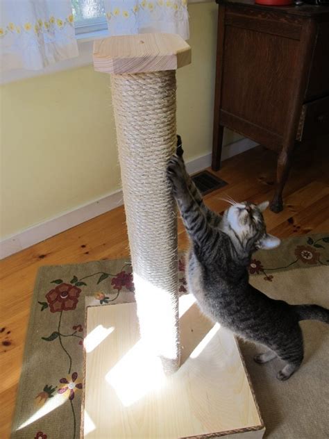 Giveaway: vertical scratching post and perch from Mountain Cat Trees