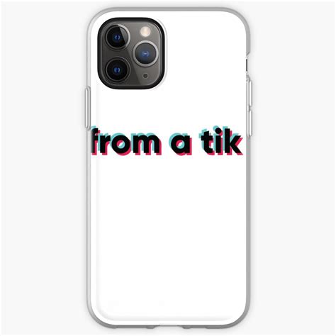 "it's from a tik tok" iPhone Case & Cover by apk0702 | Redbubble