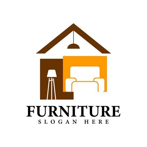 Furniture logo design 7092492 Vector Art at Vecteezy