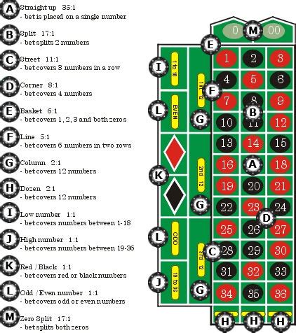 A Basic Overview on Types of Roulette Bets and Payouts – Roulette