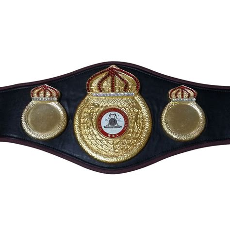 2 Pcs WBA Boxing Championship Belt Mini Premium Quality Two Small Belts Set - Boxing