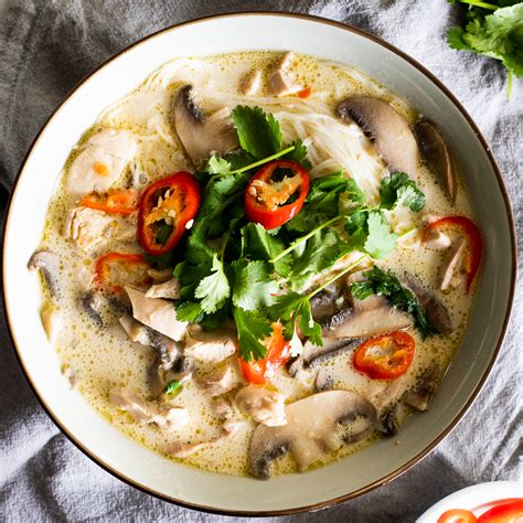 Thai Coconut Chicken soup | Recipe Cart