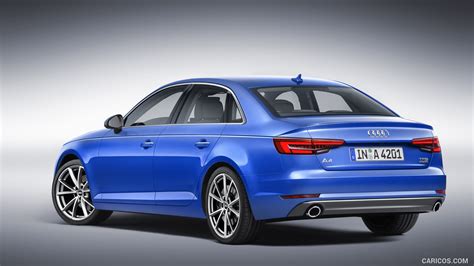 2016 Audi A4 2.0 TFSI quattro (Ara Blue with Crystal Effect) - Rear ...