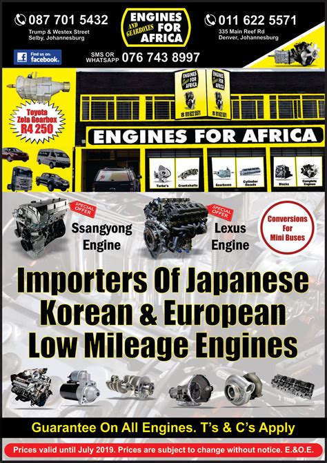 Engines for Africa - Local Service - Johannesburg - 9 Reviews - 866 Photos | Facebook