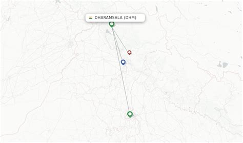 Direct (non-stop) flights from Dharamsala, Gaggal Airport (DHM ...