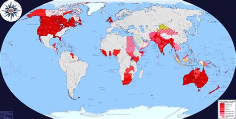 WIP : World Map - The British Empire 1914 by sir-main on DeviantArt