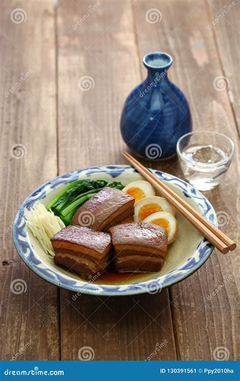 Braised Pork Belly, Dongpo Pork Stock Image - Image of cooking, japan ...