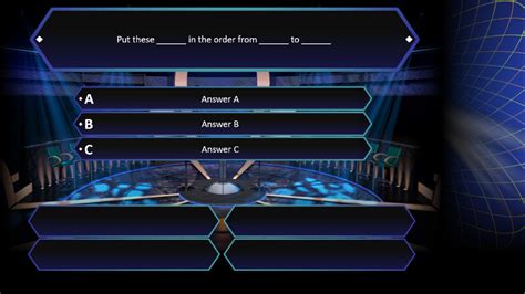 Who Wants To Be A Millionaire Powerpoint Template | Powerpoint games, Powerpoint templates ...