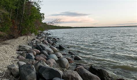 The Primary Inflows And Outflows Of Lake Winnipeg - WorldAtlas