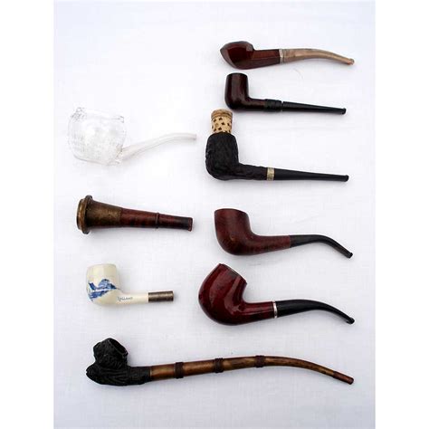 #CO-08 Collection of Smoking pipes - The Antique Hut