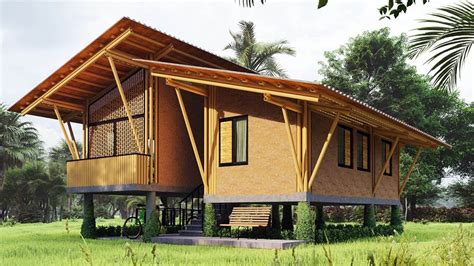 60sqm Sustainable Bamboo House