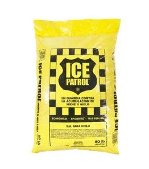 Ice Patrol Rock Salt, 50 lb.