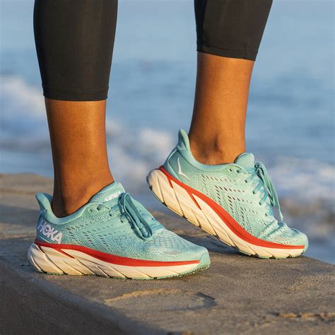 Hoka One One Clifton 8 Women's Running Shoes - Acquarelle