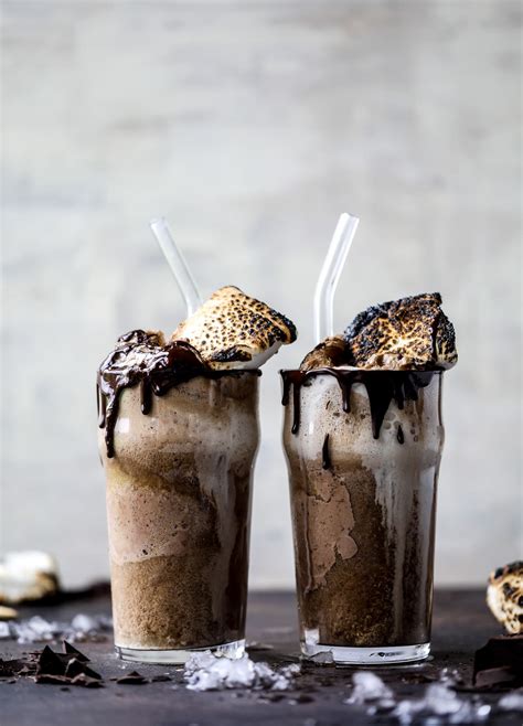 Root Beer Float - Smoky S'mores Root Beer Float Recipe