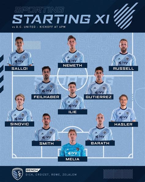 Sporting KC have 4 players available off the bench : r/MLS