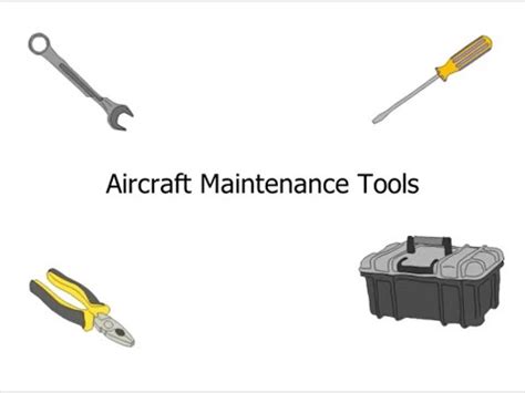 Aircraft Maintenance Engineer Tools | Aircraft Maintenance Engineering ...