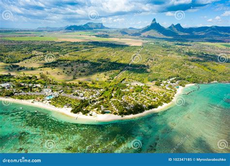 Aerial View of Mauritius Island Stock Image - Image of island, mauritius: 102347185