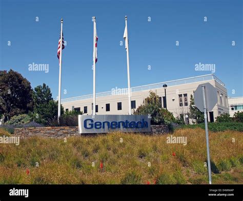 Genentech corporate headquarters, South San Francisco, California Stock ...