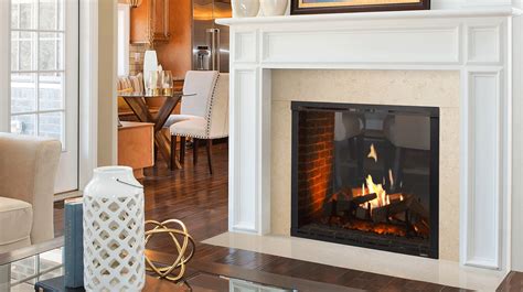 Majestic Marquis II See-Through Gas Fireplace | Traditional Gas Fireplace