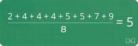 What is Mean in Statistics (Formula, Calculation, Examples & Properties ...