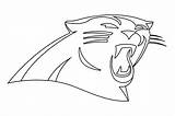 Carolina Panthers Coloring Sheet Pages sketch template