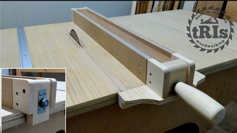 Make A Table Saw Fence For DIY Table Saw - Strong and Precision - YouTube