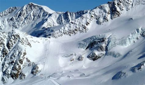 Kaunertal ski map