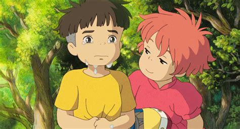 Ponyo And Sosuke Gif