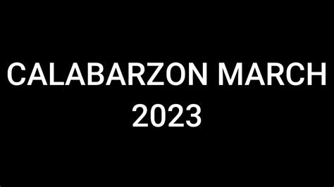 CALABARZON MARCH 2023 Lyrics [INSTRUMENTAL] - YouTube