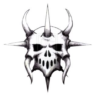 Skull With Horns Drawing | Free download on ClipArtMag