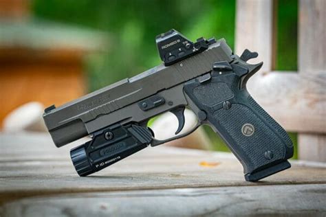 SIG P220 Legion 10mm Optics-Ready Handgun Review & Range Report