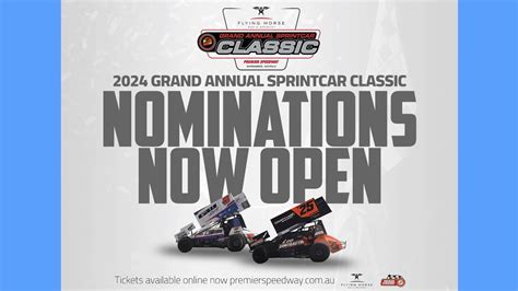 WARRNAMBOOL PREMIER SPEEDWAY: AMERICANS REUTZEL AND ABREU NOMINATE FOR 2024 SPRINTCAR CLASSIC ...